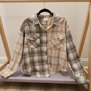 Gilli Plaid Shacket